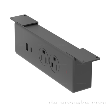 einfaches Design Schreibtischsteckdose USB